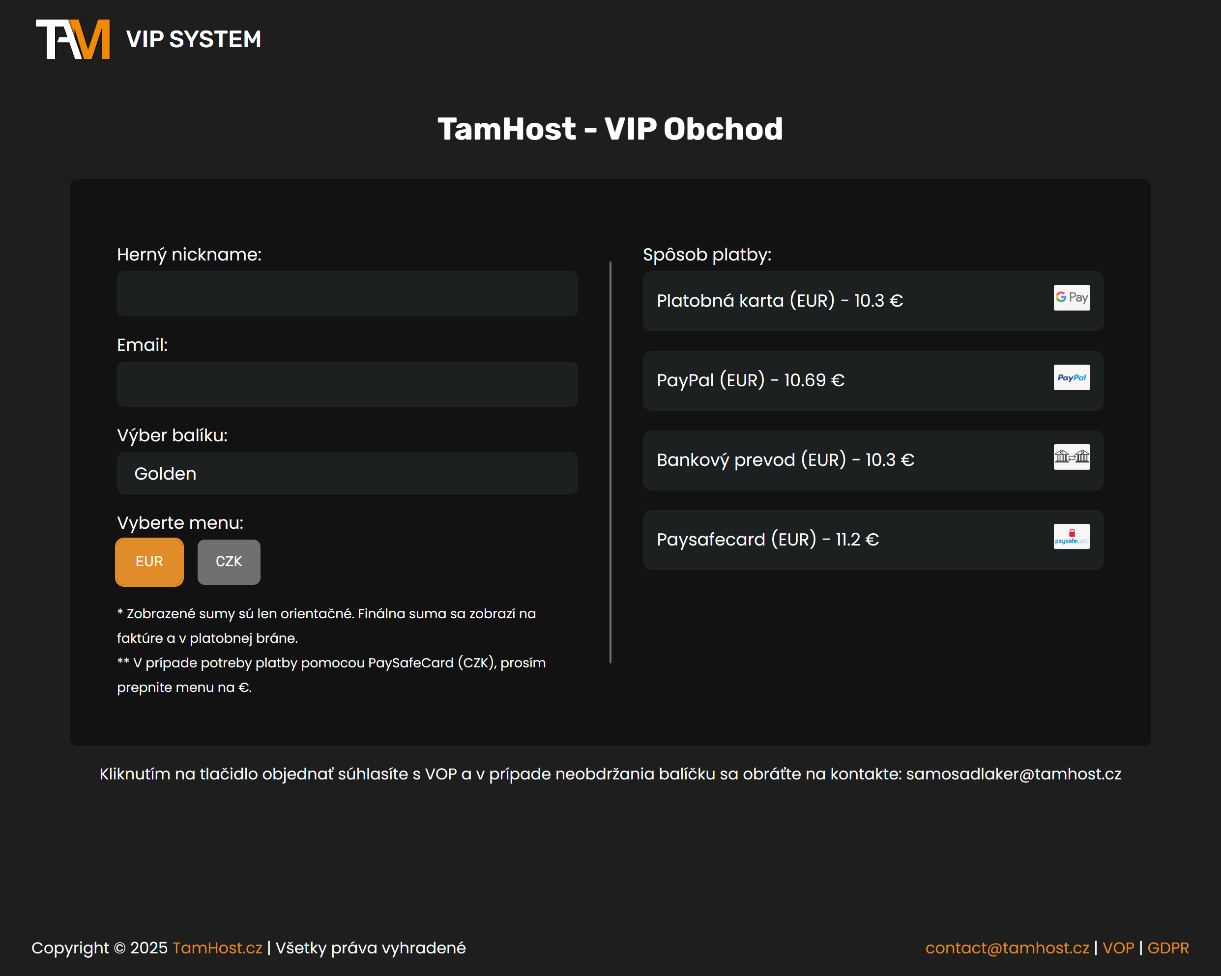 VIP System