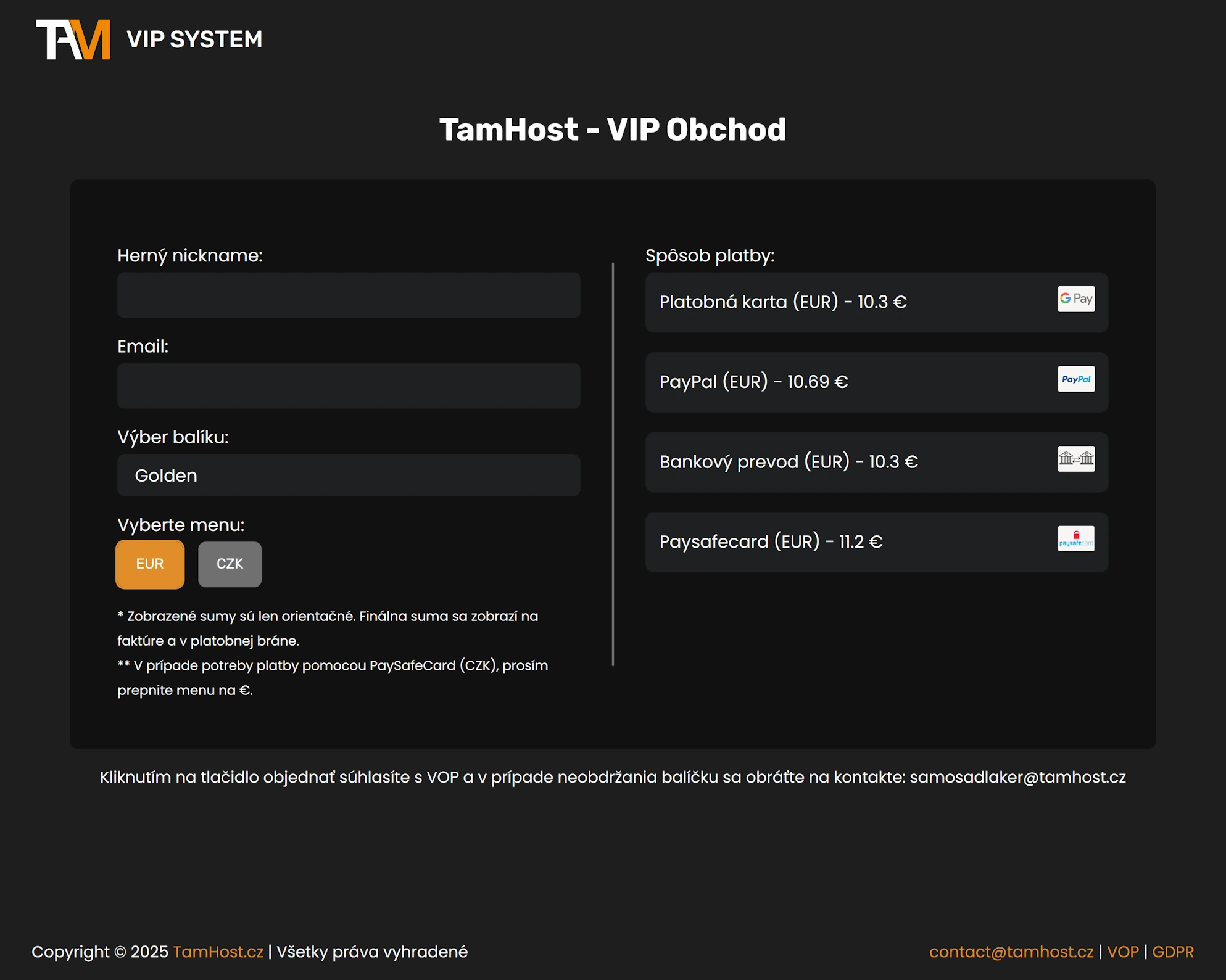 VIP System
